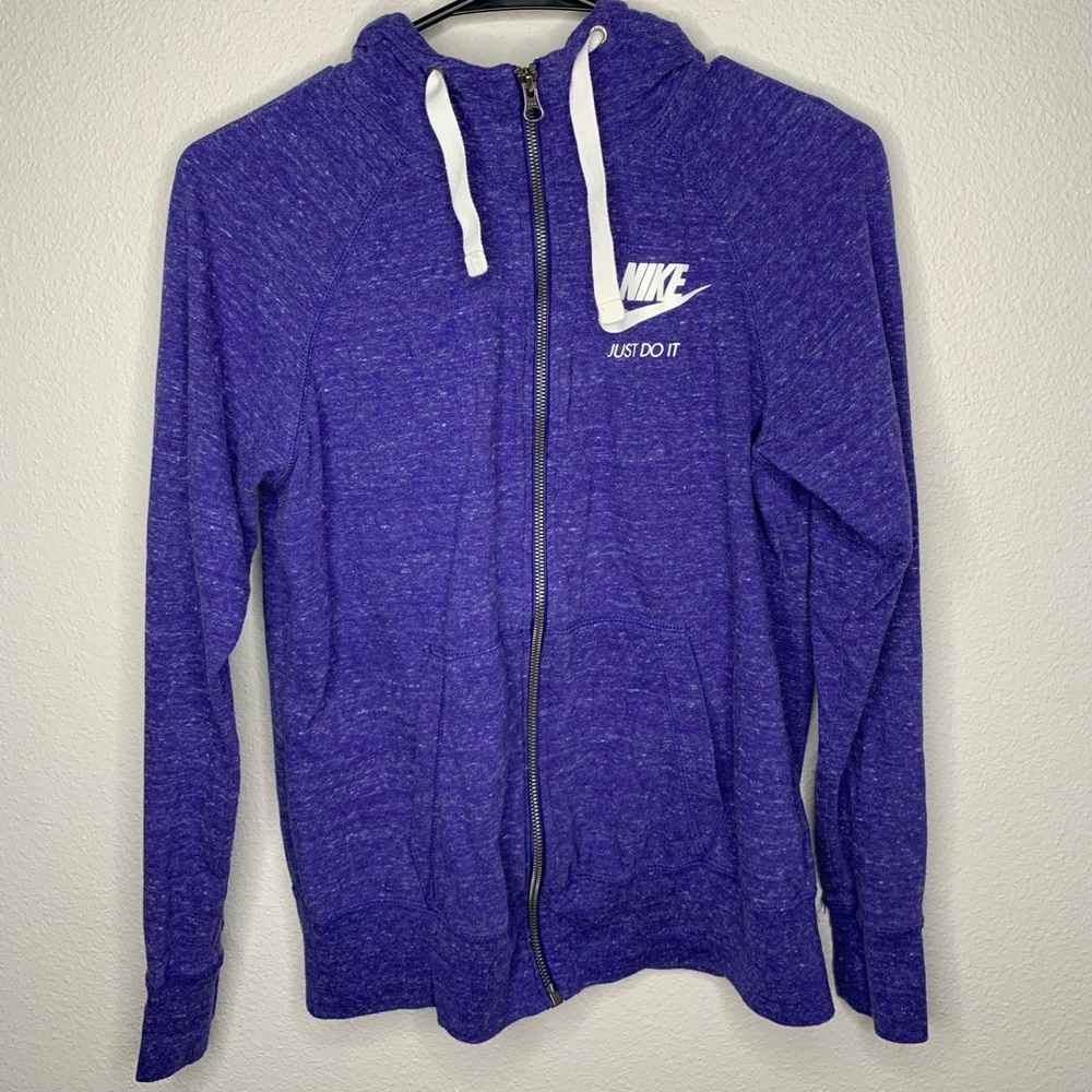 Nike light weight womens zip up hoodie